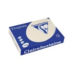 Clairefontaine Lot de 5 Ramettes 250 Feuilles Papier 160g A3 420x297 mm Certifié FSCIVOIRE