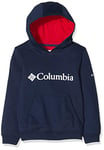 Columbia CSC Basic Logo Youth Hoodie Boys Hoodie - Collegiate Navy, X-Small