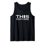 Chess Player This Is Not A Horse Chess Piece Knight Tank Top