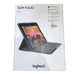 Logitech Slim Folio Black Bluetooth QWERTY Italian