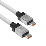 Baseus CoolPlay USB-C - USB-C Kabel 100W, 1m - Hvit