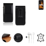 Vertical holster + headphones for Samsung Galaxy Xcover 4s Belt Pouch Protective