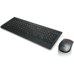 Tastatur og trådløs mus Lenovo 4X30H56823 Spansk qwerty