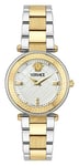 Versace VE8B00724 REVE (35mm) Silver Dial / Two-Tone Watch