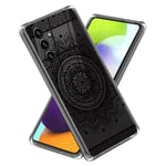 Samsung Galaxy A25 Skal Motiv Svart Mandala