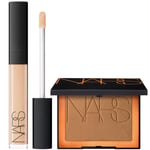 NARS Radiant Creamy Concelear 6ml and NARS Laguna Bronzing Powder 2.8g (Various Shades) - Custard M1