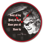 Pyramid International The Lost Boys Wall Clock (Never Die with David Graphic), 25cm Diameter-Official,White