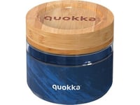 Quokka Deli Matburk - Matburk / Lunchlåda I Glas 500 Ml (Träådring)