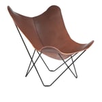 Cuero Design - Mariposa Butterfly Chair - Pampa - Chocolate - Lenestoler