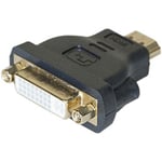 Adaptateur hdmi male/dvi fem.