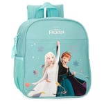 Disney Joumma La Reine des Neiges Always Close to The Heart Sac à Dos préscolaire Bleu 21 x 25 x 10 cm Polyester 5,25 L, Bleu, Talla única, Sac à Dos préscolaire