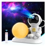 Kaishengyuan Astronaut Galaxy Projector,Star Night Light Projector for Kids and Adults with Nebula Timer and Remote Control, Space Starry Ceiling Projector for Bedroom,Gaming Room, Party (K980)