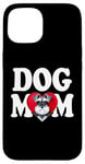 iPhone 15 Miniature Schnauzer Dog Mom Cute Mini Puppy Mother Women's Case