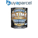 Hammerite 5362526 Ultima Metal Paint Smooth Black 750ml HMMUMSBL750