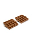 Nuuroo Morgan ice cube tray 2-pack - Light Brown