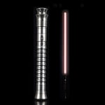 JLKJBH Glowing Sound Effect Toy Sword Adult Cosplay Lightsaber Metal Texture Laser Sword