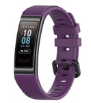 Strap-it Bracelet silicone - compatible pour Huawei Band 3 / 4 Pro (violet)