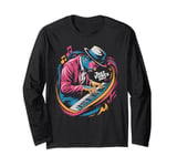 Jazz Vibes Only Piano Musician Energy Long Sleeve T-Shirt