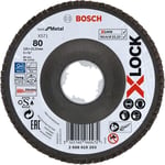 Bosch Accessories 2608619203 Angled Flap Disc Best (for Metal, X-LOCK, X571, Di