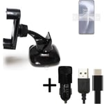 For OnePlus Nord 2T car holder + CHARGER windshiled bracket 