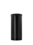 Brabantia Laundry Bin With Plastic Lid, Matte Black, 35L