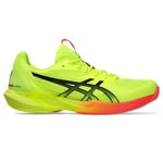 Asics Men's Solution Speed FF 3 Clay Sneaker, Safety Yellow Black, 8 UK