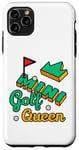 Coque pour iPhone 11 Pro Max Mini joueur de golf pour femme et fille