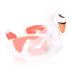 GIANT INFLATABLE SWAN POOL FLOAT RIDE ON RIDEABLE FUN SUMMER RAFT SWIMMING RING