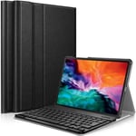 Étui De Protection Slim (Noir) + Clavier Bluetooth Pour Apple Ipad Pro 12.9 (5e Gen 2021)