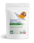 Turmeric 2500mg and Black Pepper 10mg Extract (60 Tablets) 95% Curcumin, UK (V)