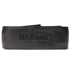 Wilson WRR934400 Grip de Badminton Badminton, Featherthin, Grip de Remplacement, Épaisseur 1,4 mm, Noir,