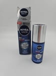 Nivea Men Anti-Age 2 In 1 Power Serum - Luminous 630 + Hyaluron - 30ml New