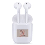 Wireless Headphone, Bluetooth Earphone Noise Canceling Earphones V5.0 Stereo IPX5 Waterproof Headphones Sport Bluetooth Earphones in Ear with Mini Charging Case,Mermaid,4.3 * 2 * 5.6cm