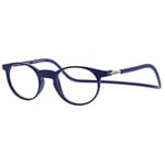 DIDINSKY Lunettes Magnetiques Anti Lumiere Bleue pour Homme et Femme. Lunette Aimantee de Lecture, Repos Ou Vue Avec Verres Antireflet. Indigo +2.5 – FARADAY ROUND