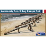 Gecko Models - Normandy Beach Log Ramps Setmaquette Normandy Beach Log Ramps Set |Gecko Models|35gm0083| 1:35 Maquette Char Promo Figurine Miniature