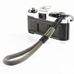LXH Cotton Camera Wrist Strap,Hand Strap Compatible with Fujifilm X-T30 X-T4 X-T3 X-T20 X-T2 X70 X-Pro2 X-E3 X30 XQ2 X100F A6100 A6600 A6400 (Grey)