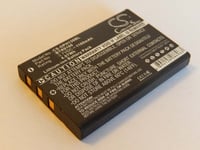 vhbw Batterie compatible avec Opticon H-13, OPH-1003, OPH-1004, OPH-1005, OPH-3000, H13 scanner de code-barre POS (1000mAh, 3,6V, Li-ion)