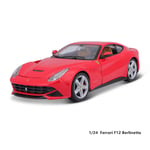 Bburago 1:24 2023 Ferrari 488 pista automalli painevalu metallimalli lasten lelu poikaystävä lahja simuloitu metalliseosautokokoelma