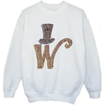 Sweat-shirt enfant Willy Wonka  W Logo Hat