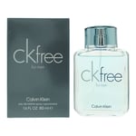 Calvin Klein Ck Free For Men Eau de Toilette 50ml Spray For Him