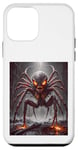 Coque pour iPhone 12 mini monstre en colère moitié hommes moitié araignée scène horreur effrayant cool