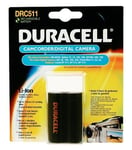 Duracell - Batterie de caméscope Li-Ion 1300 mAh - pour Canon GL1, XL1, XL1S, XL2, ZR40, ZR45, ZR500, ZR60, ZR600, ZR65, ZR70, ZR80, ZR85, ZR90