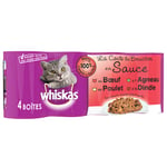 Säästöpakkaus Whiskas La Carte 24 x 390 / 400 g - From Butcher in Sauce (24 x 400 g)