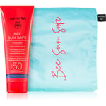 Apivita Bee Sun Safe Hydra Fresh SET sunscreen lotion for the face and body(SPF 50) gift set