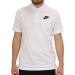 Nike Polo Matchup Homme, Blanc(white/Black), FR : L (Taille Fabricant : L)