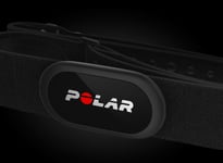 Polar H10 Størrelse M-Xxl - Hjertefrekvenssensor For Mobiltelefon, Gps-Ur, Aktivitetssporer - Sort - For Polar H10