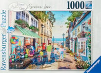 Ravensburger Down The No.3 Seaview Lane Puzzle de 1000 pièces pour Adultes et Enfants à partir de 12 Ans, 17476, Multicolore