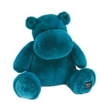 Histoire d'Ours Peluche Hippo BLEU