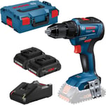 18V System Perceuse-Visseuse Sans Fil Gsr 18V-55 (2 Batteries Procore18V 4.0Ah,Chargeur Rapide Gal 18V-40,Dans Une L-Boxx)