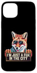 Coque pour iPhone 15 Plus I'm Just a Fox in the City Design Cool Urban Design